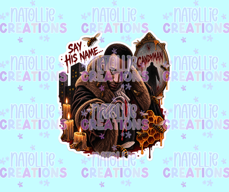 Candyman Die Cut Sticker