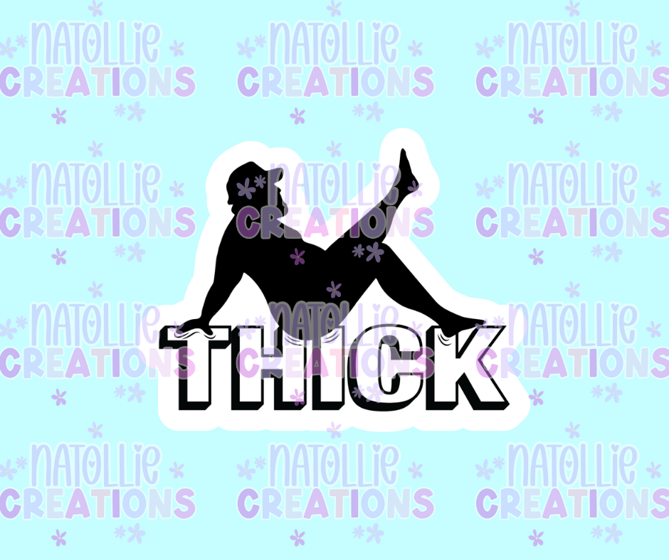 Thick Die Cut Sticker