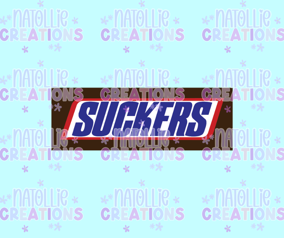 Suckers Die Cut Sticker