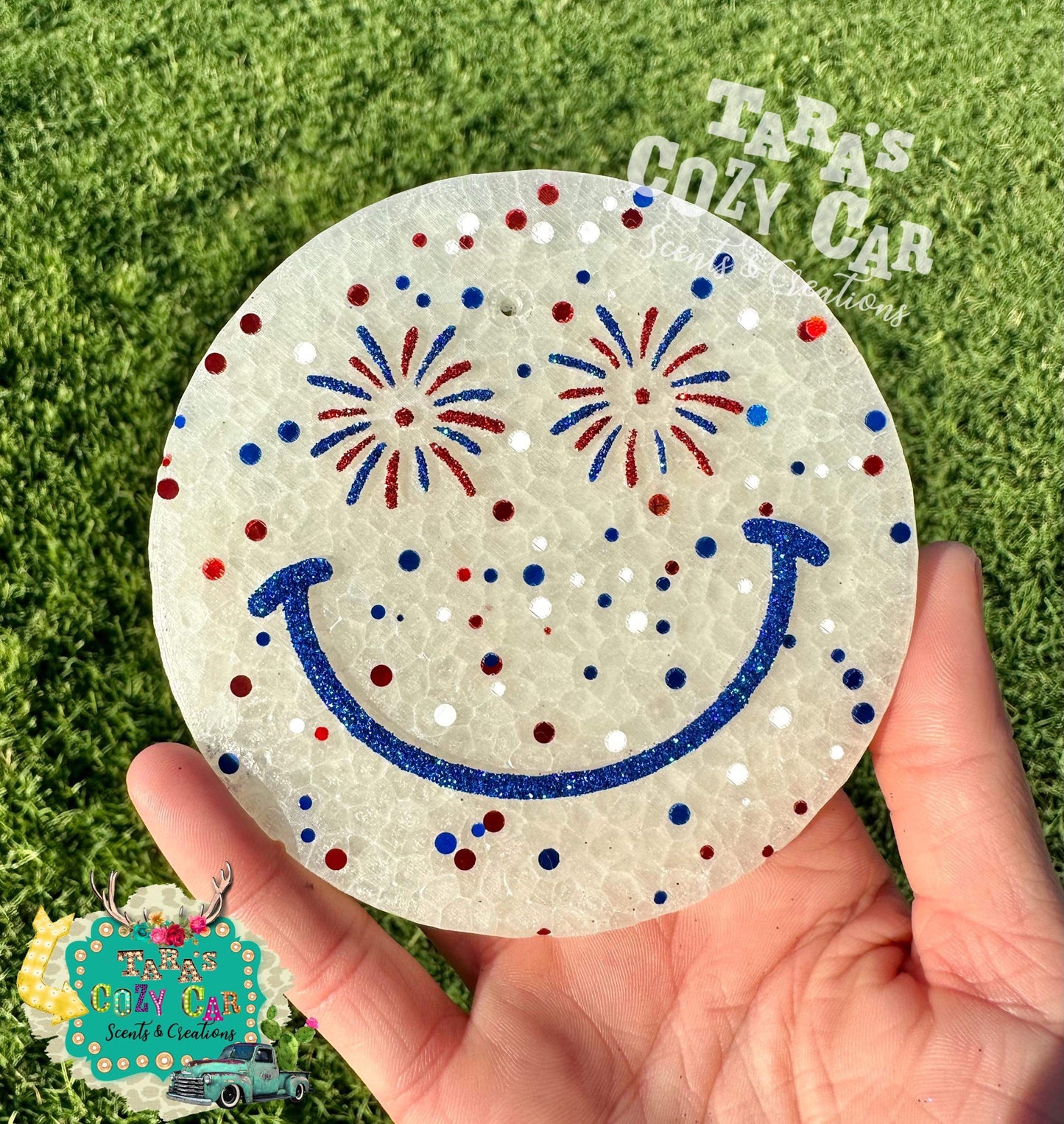 Firework Smiley Freshie Silicone Mold