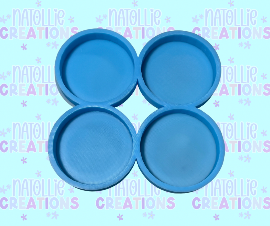 4” Round Tray Freshie Silicone Mold