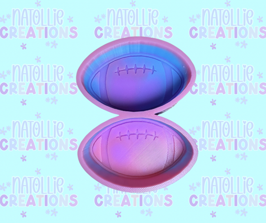 Football Vent Clip Freshie Silicone Mold