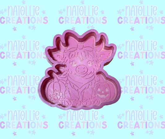 Halloween Highland Freshie Silicone Mold