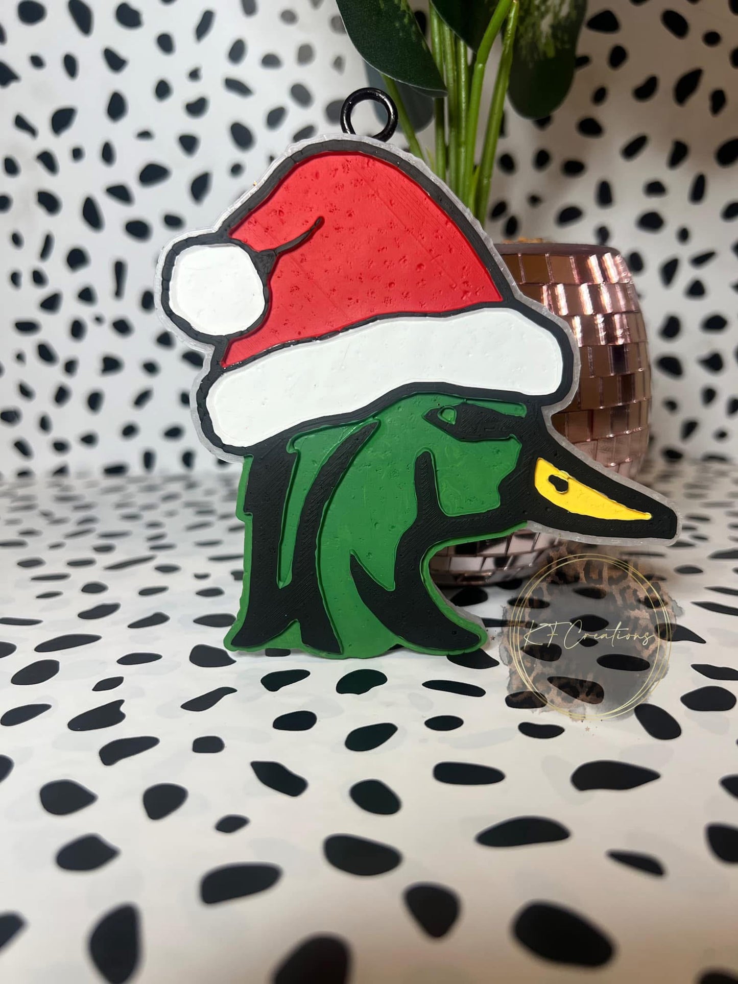 Santa Mallard Freshie Silicone Mold