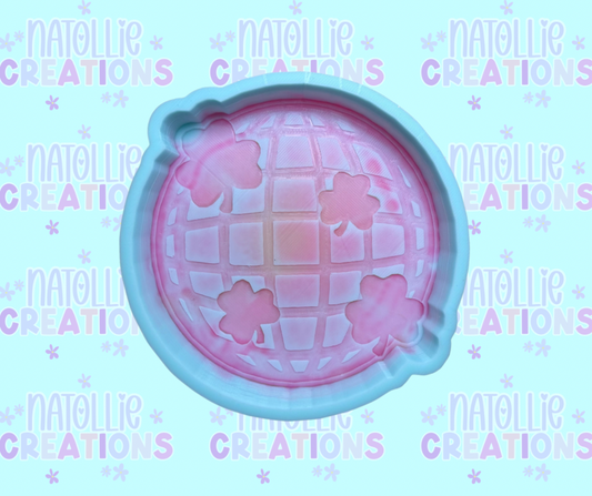 Disco W/ Clovers Freshie Silicone Mold