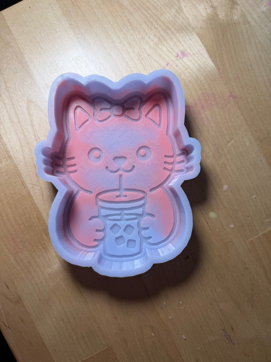 RTS - iced coffee cat