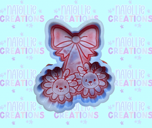 Daisy Reindeer Cherry Freshie Silicone Mold