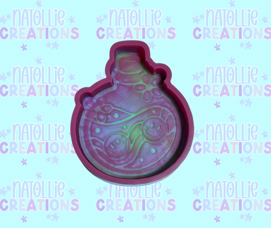 Smiley Potion Bottle Freshie Silicone Mold