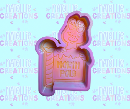 North Pole - Goose Freshie Silicone Mold