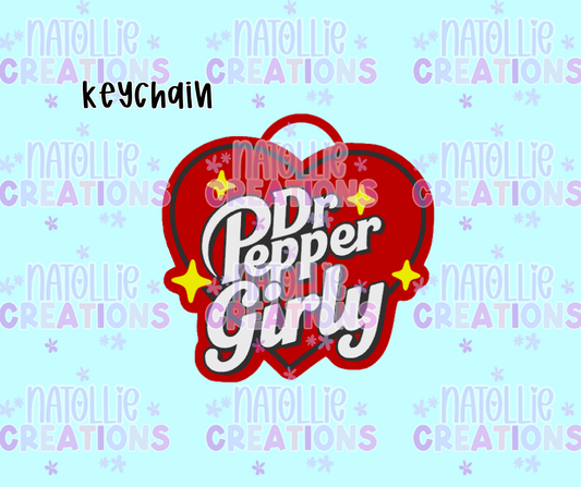Dr P Girly Keychain
