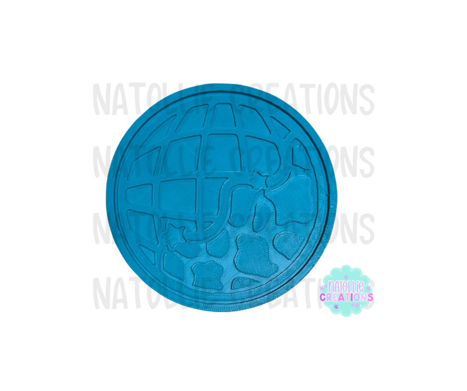Cow Print Disco Insert Freshie Silicone Mold