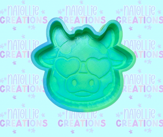 Heart Cow Freshie Silicone Mold