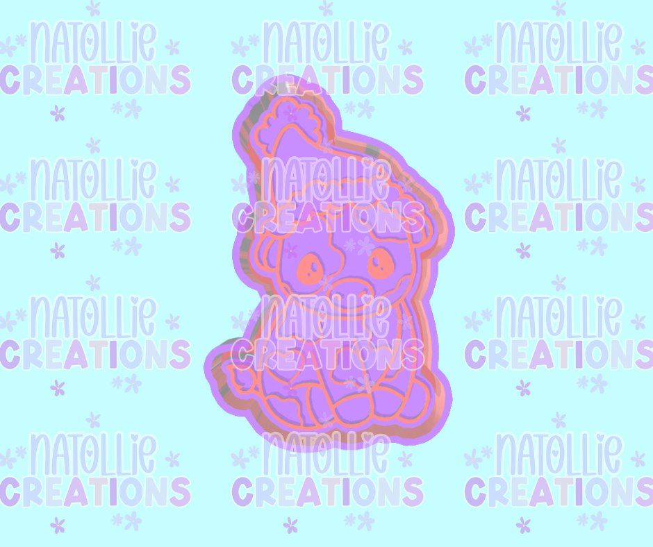 Grouch Cutie Cow Freshie Silicone Mold