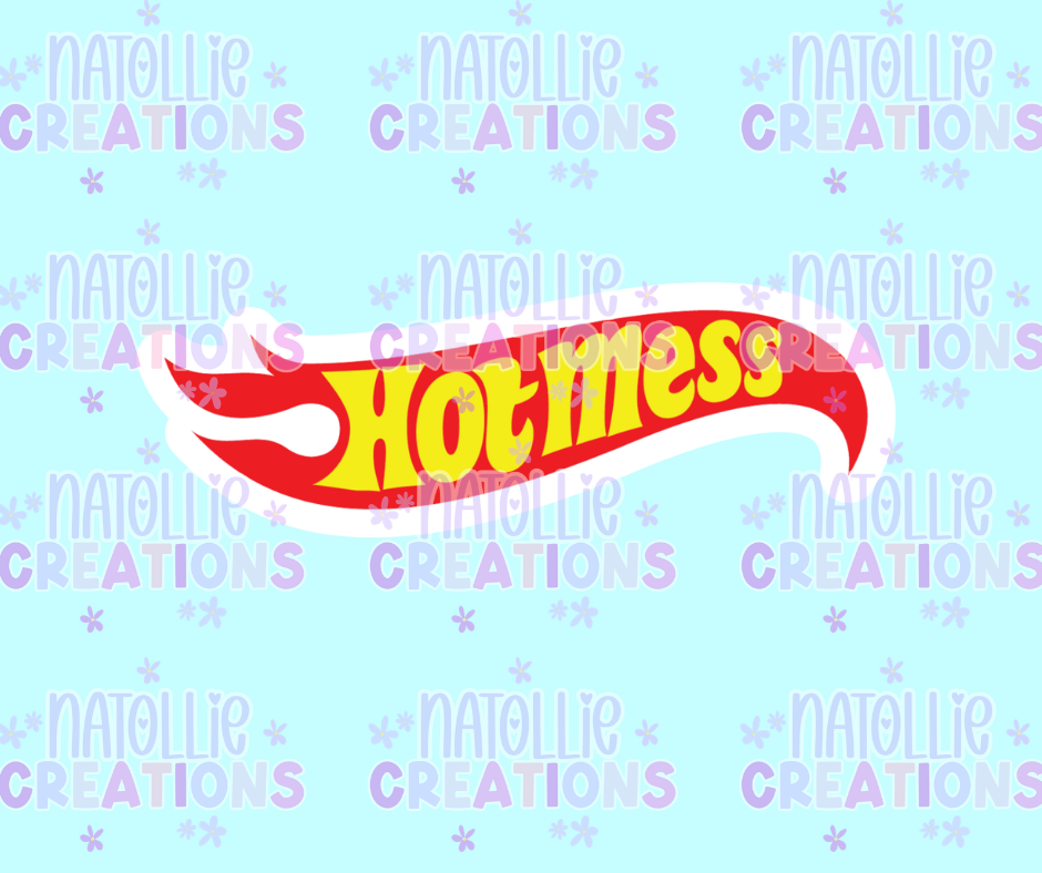 Hot Mess Die Cut Sticker