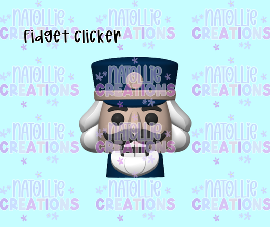 Nutcracker Head Clicker Fidget