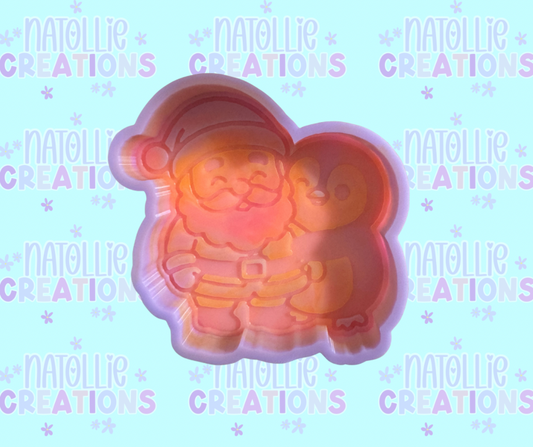 Santa / Penguin Freshie Silicone Mold
