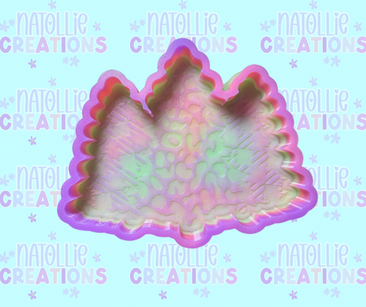 Festive Trees Freshie Silicone Mold