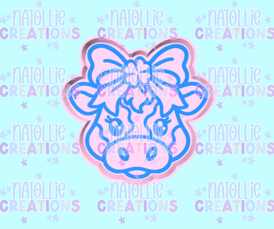 Clover Cow Freshie Silicone Mold