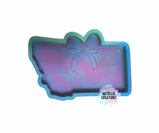 Montana W/ Bow Freshie Silicone Mold