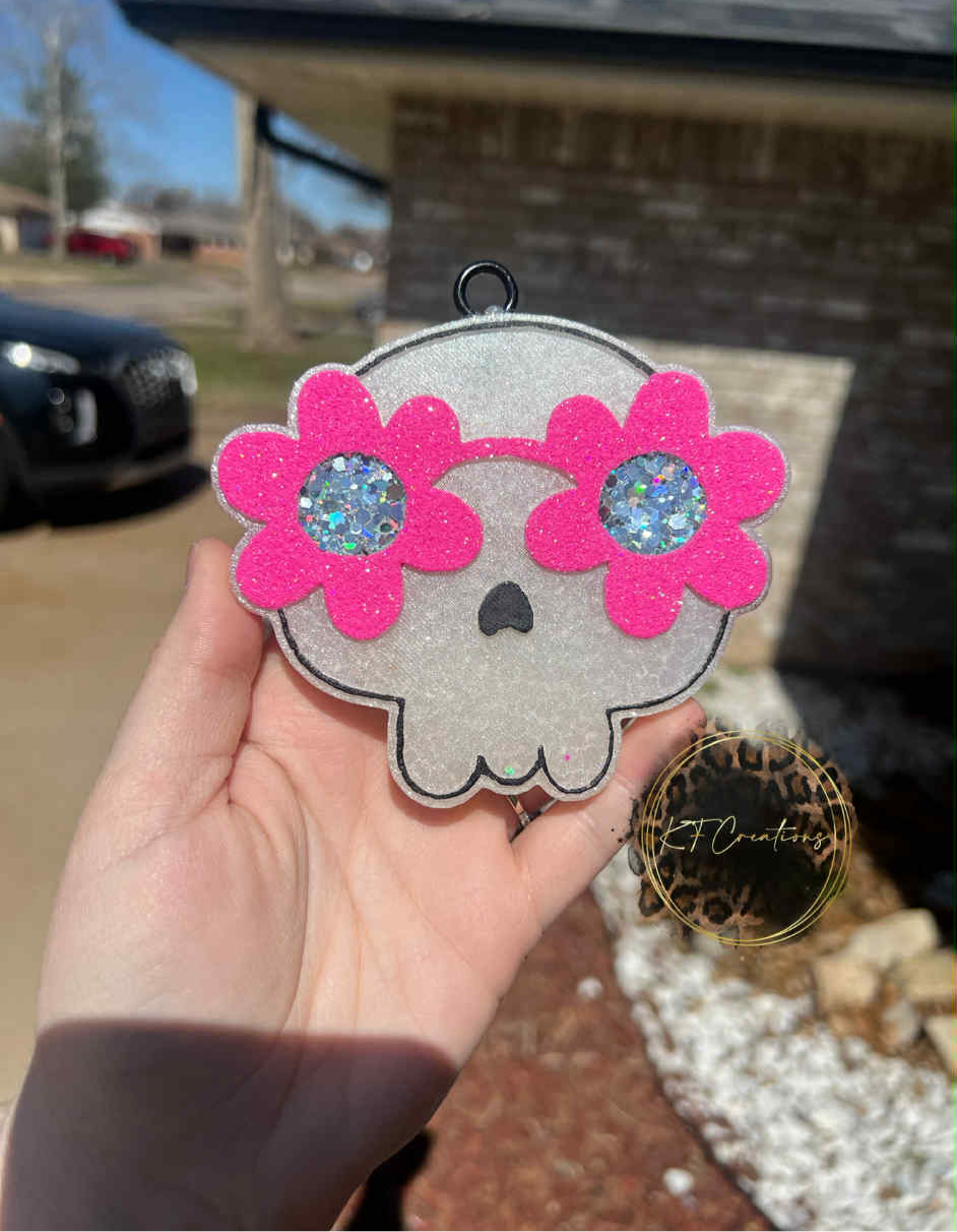 Groovy Skull Freshie Silicone Mold