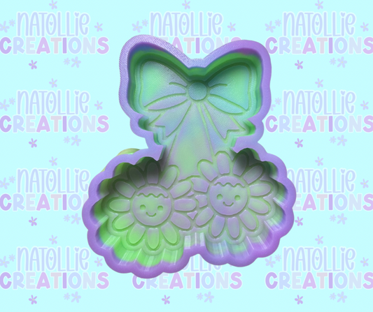 Gingerbread Daisy Cherry Freshie Silicone Mold