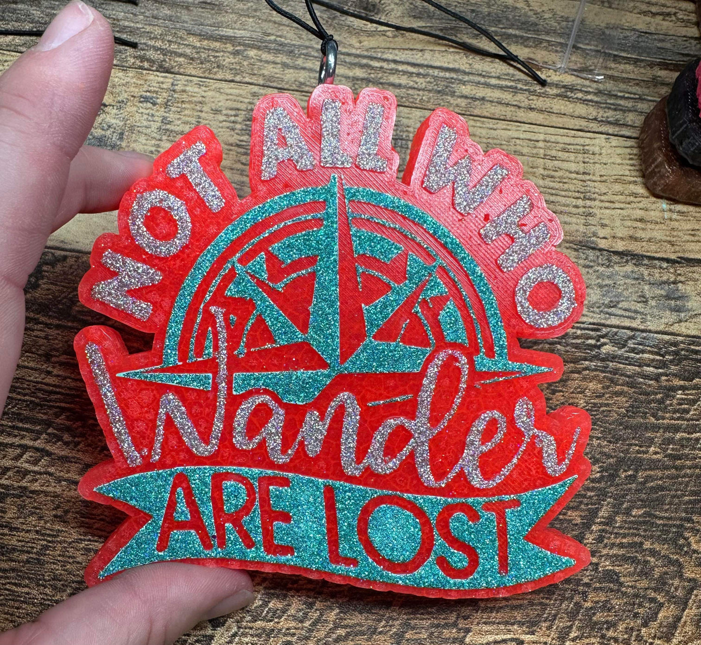 Not All Who Wander Are Lost Freshie Silicone Mold