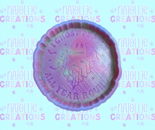 I Ghost People All Year Round Freshie Silicone Mold