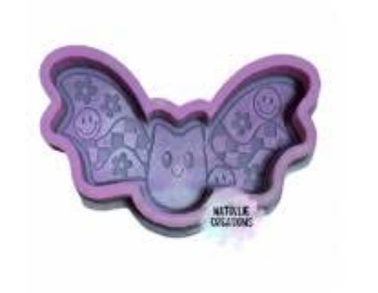 Retro Bat Freshie Silicone Mold