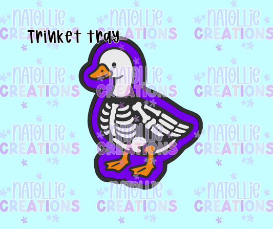 Skelly Goose Trinket Tray