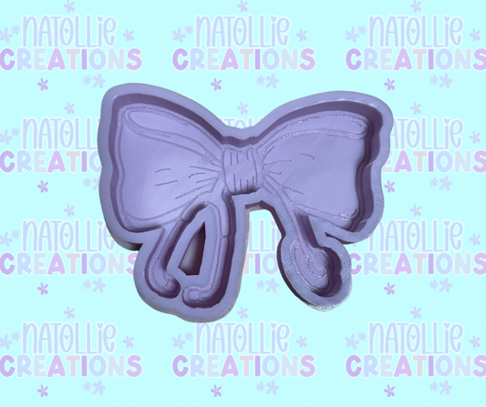 Stethoscope Bow Freshie Silicone Mold