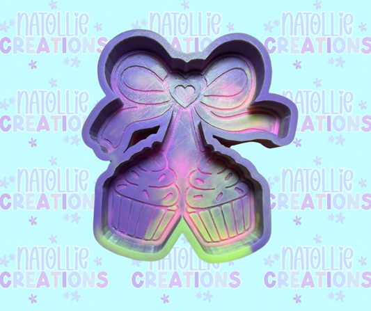 Cupcake Cherry Freshie Silicone Mold