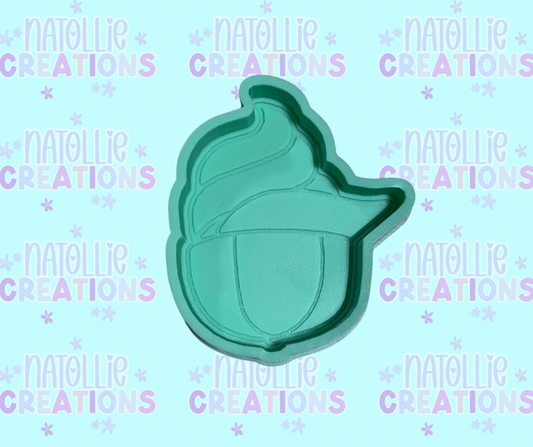 Baseball Cap Ice Cream Freshie Silicone Mold