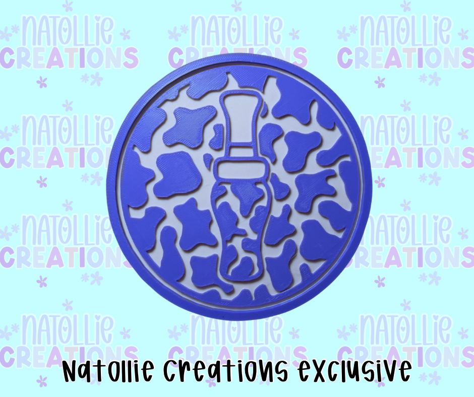 Camo Duck Call Insert Freshie Silicone Mold