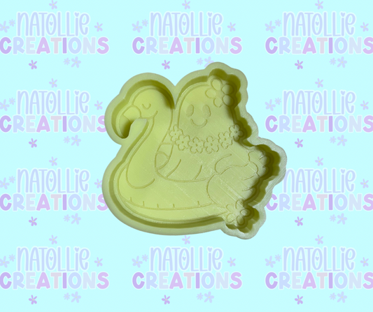 Ghost In Floatie Freshie Silicone Mold