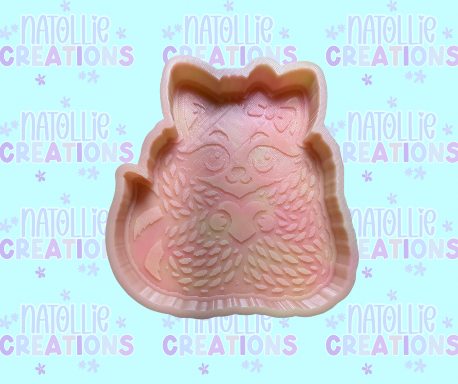 Cozy Raccoon Freshie Silicone Mold