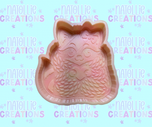Cozy Raccoon Freshie Silicone Mold