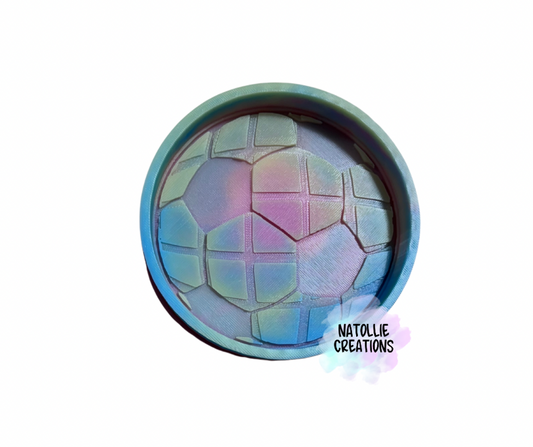 Disco Soccer Ball Freshie Silicone Mold