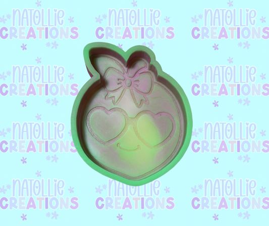 Cute Peach Freshie Silicone Mold
