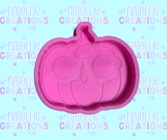 Groovy Pumpkin Freshie Silicone Mold