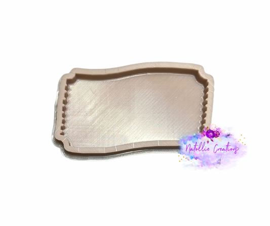 Blank Ticket Stub Freshie Silicone Mold