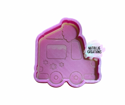Ice Cream Truck Freshie Silicone Mold