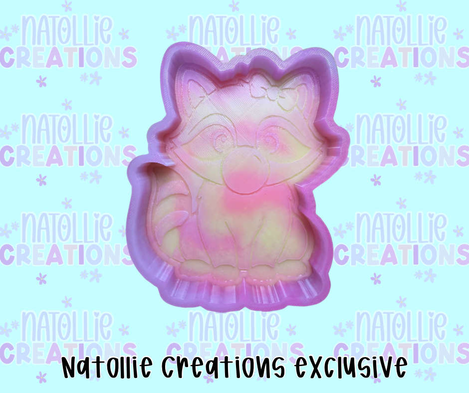 Bubble Raccoon Freshie Silicone Mold