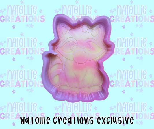 Bubble Raccoon Freshie Silicone Mold