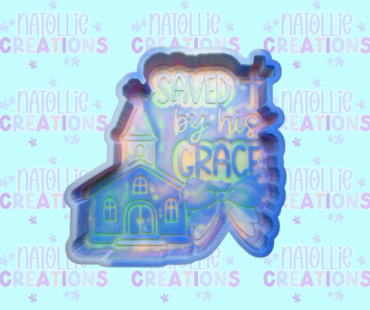 Saved By His Grace Freshie Silicone Mold