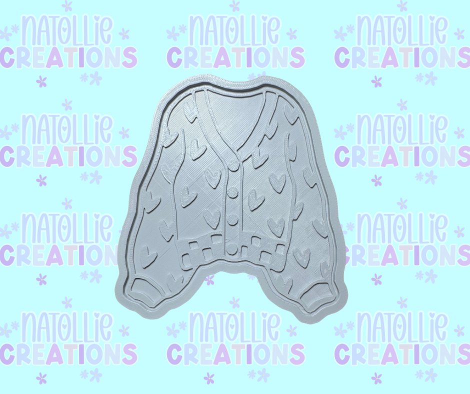 Checkered Sweater + Inserts Freshie Silicone Mold