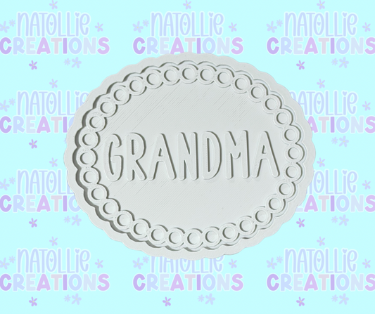 Grandma Insert Freshie Silicone Mold