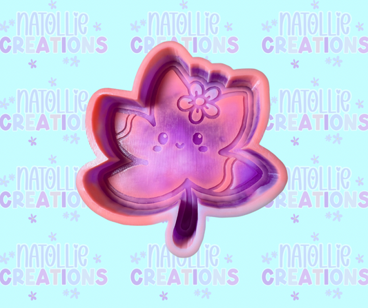 Groovy Leaf Freshie Silicone Mold