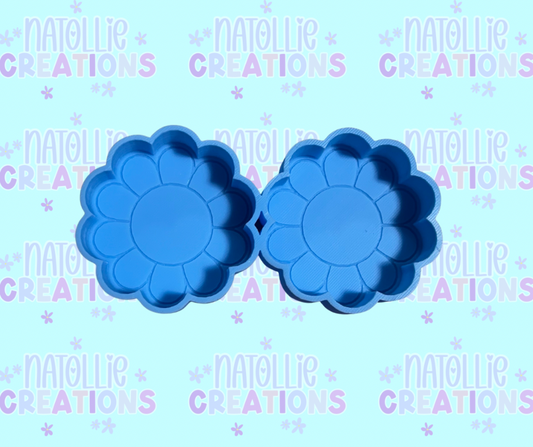 Retro Flower Vent Clip Freshie Silicone Mold