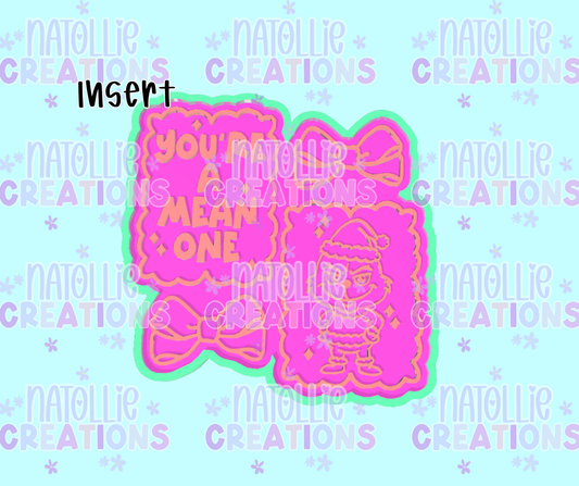 Mean One Grouch Insert Freshie Silicone Mold