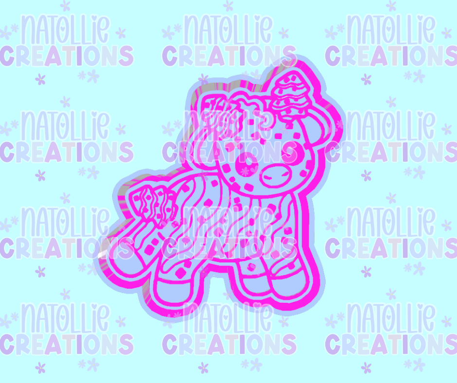 Snack Cake Cutie Cow Freshie Silicone Mold